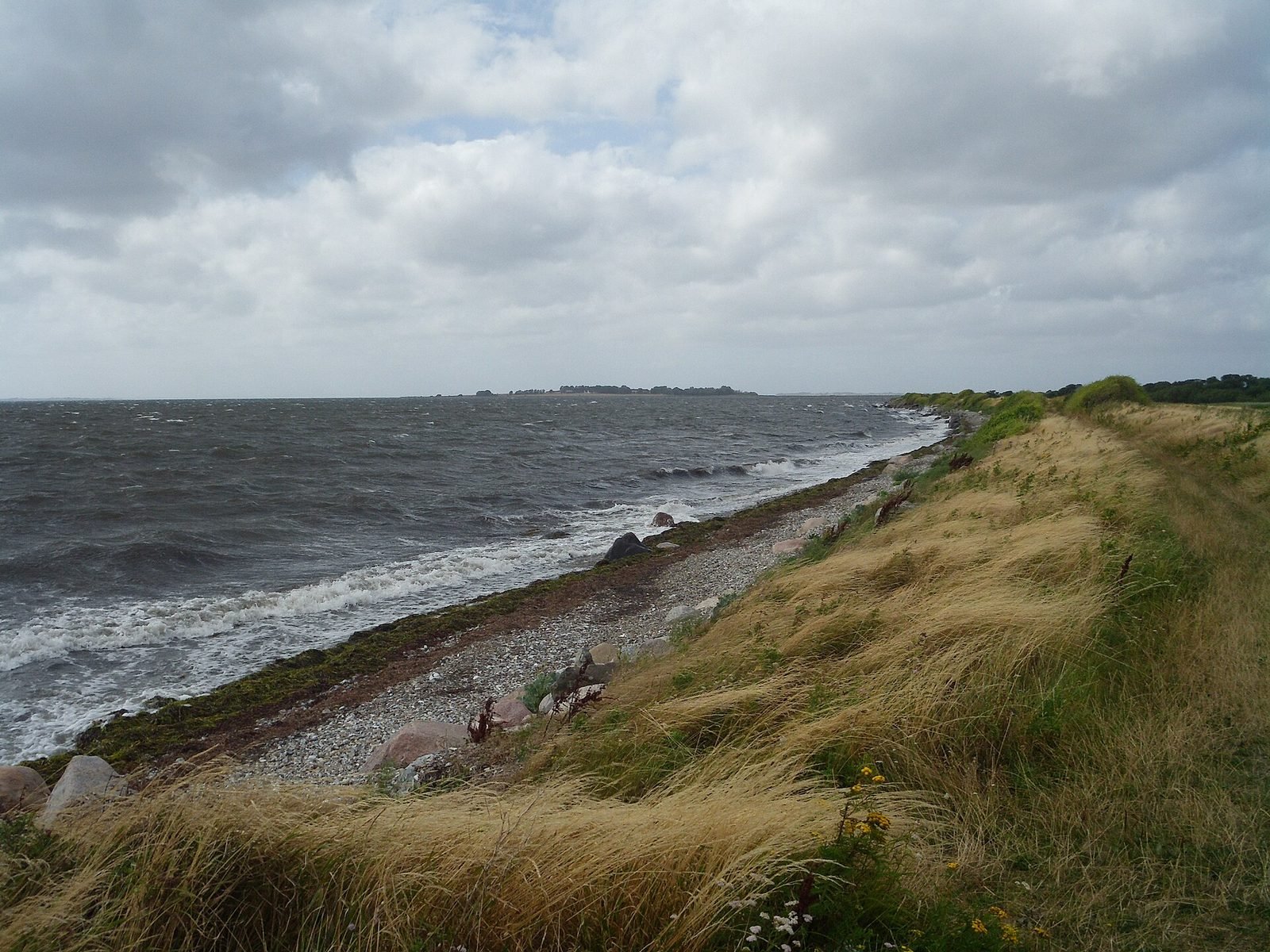 Naturstrand og kyst p&aring; det sydlige Drej&oslash;
