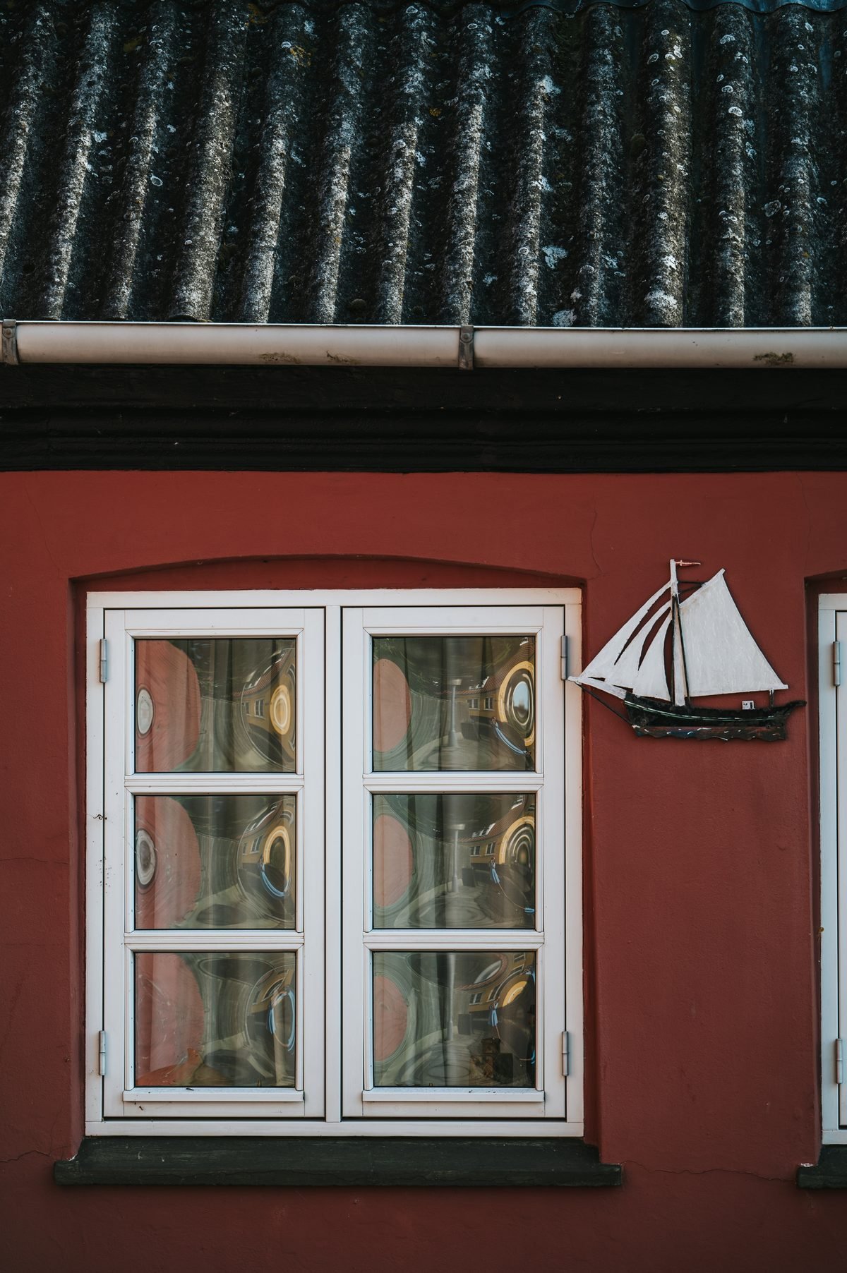 Traditionel husfacade i Marstal